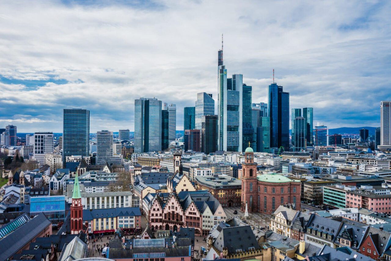 frankfurt, main, skyline