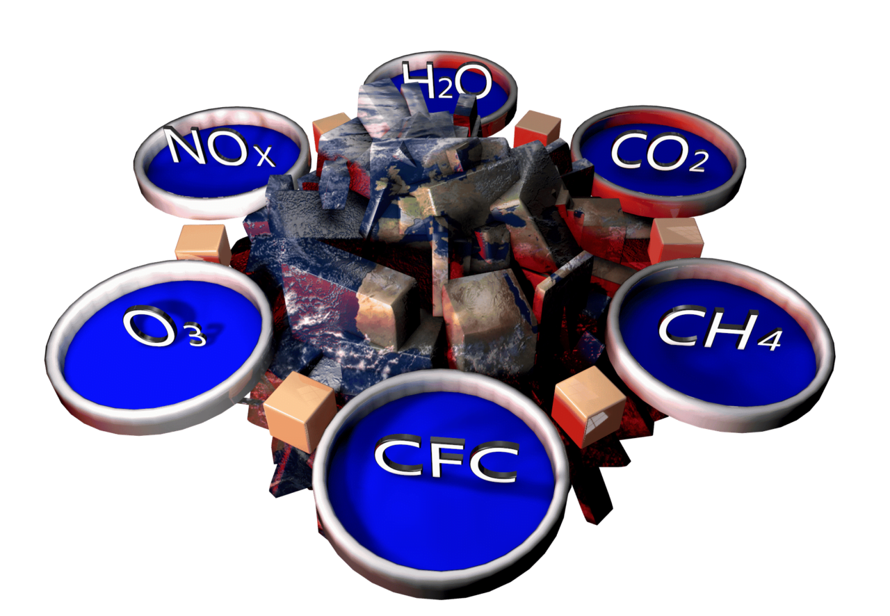 gases, effect, greenhouse