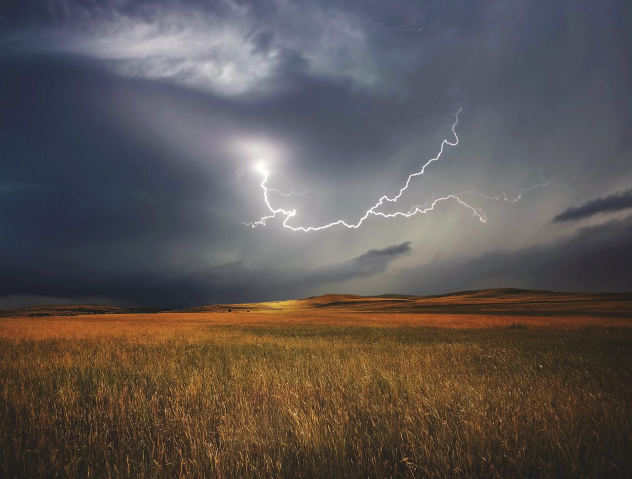 storm, lightning, weather