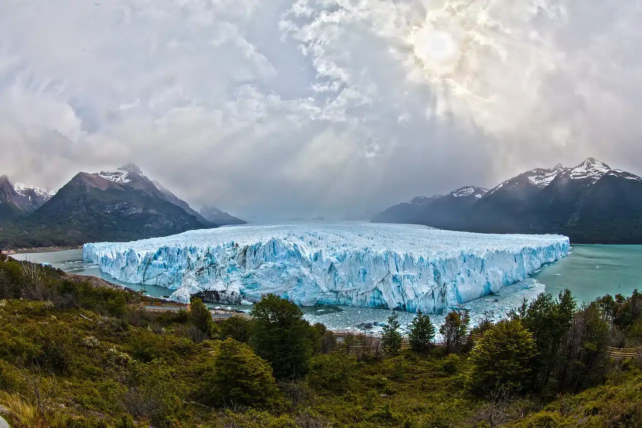 glacier, argentina, south america