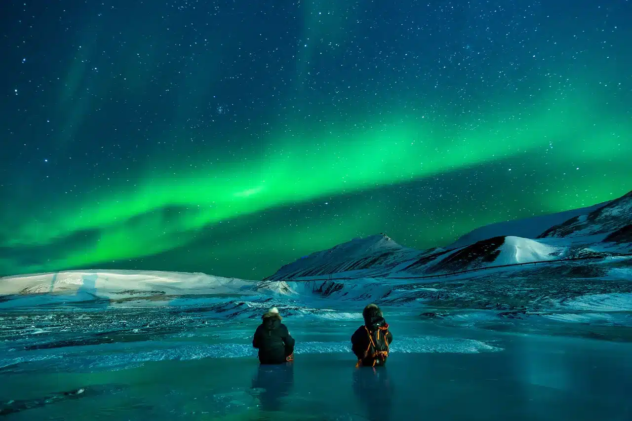 aurora, polar lights, northern lights