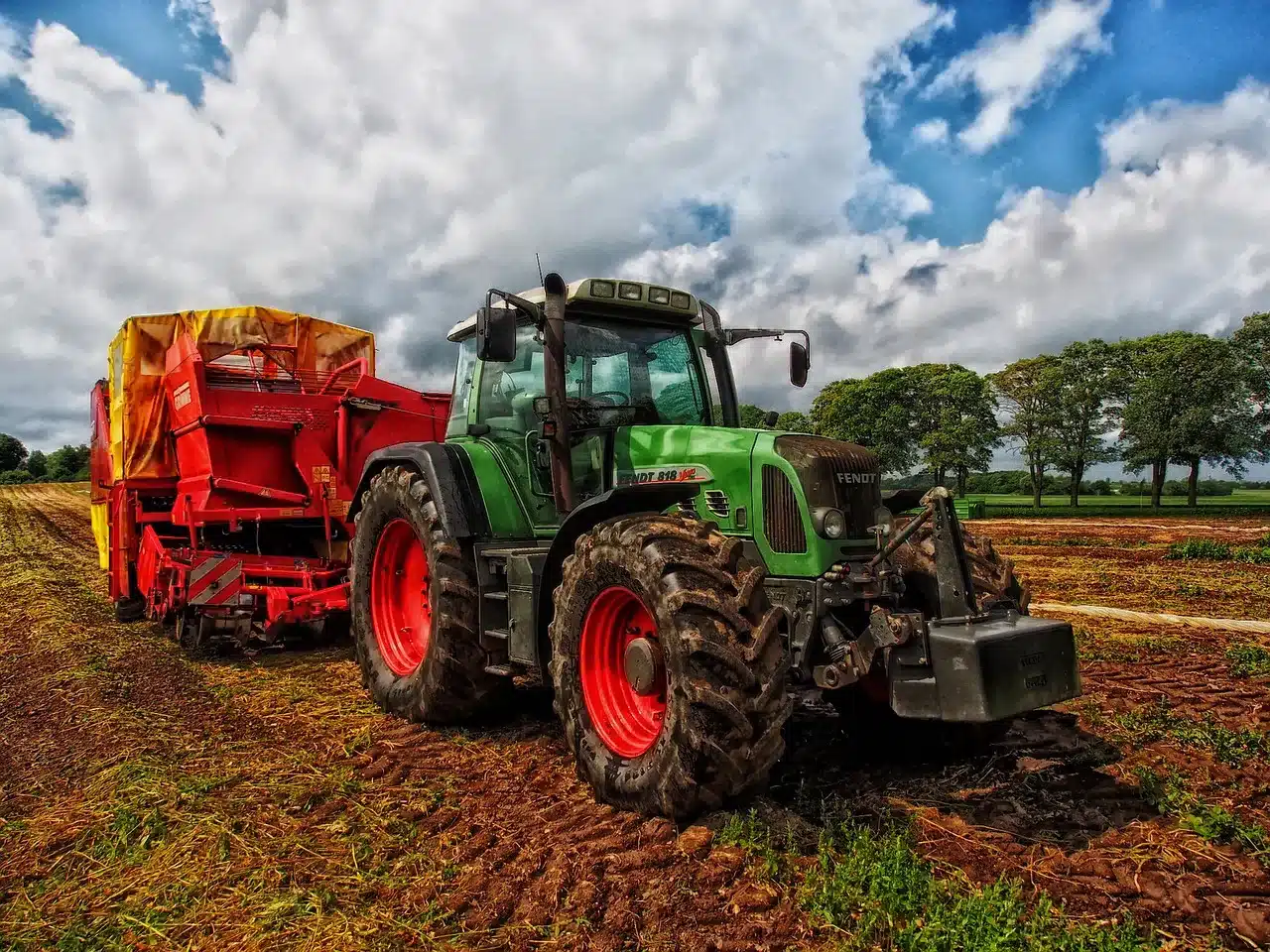 tractor, rural, farm