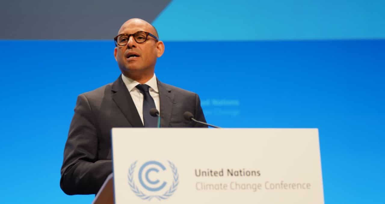 UN Climate Change Executive Secretary Simon Stiell at the Opening Plenary of the Bonn Climate Change Conference SB58