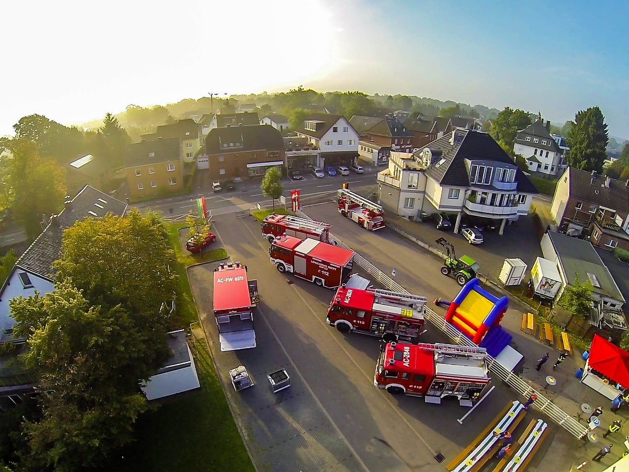 fire fighters, roetgen, vehicles