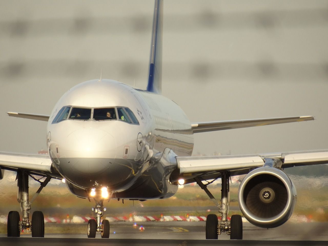 plane, tarmac, runway