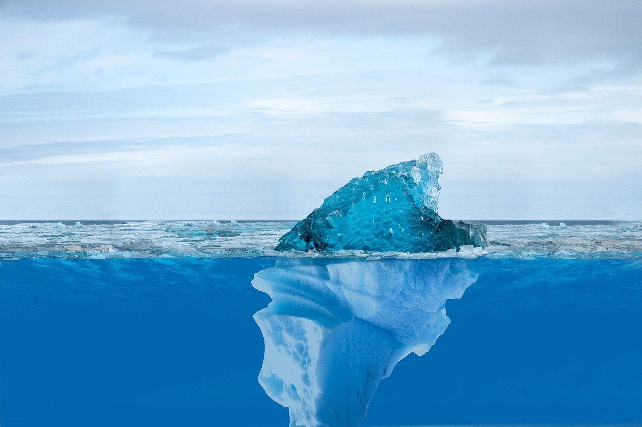 iceberg, climate, ice