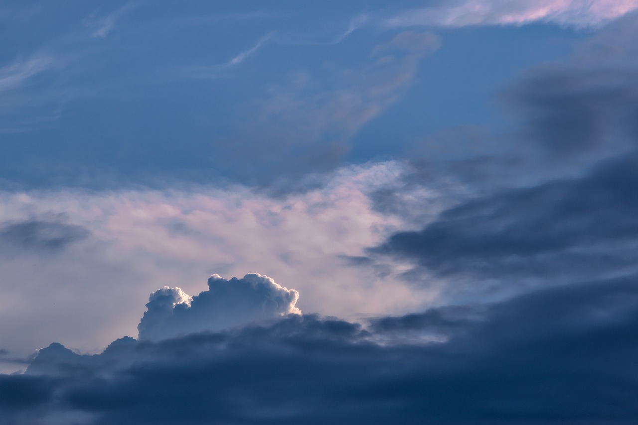 cloud of bunch of, swelling cloud, cloud shape