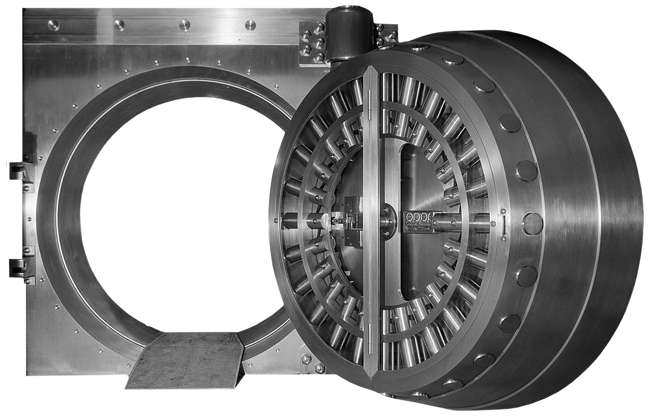 vault, bank, money