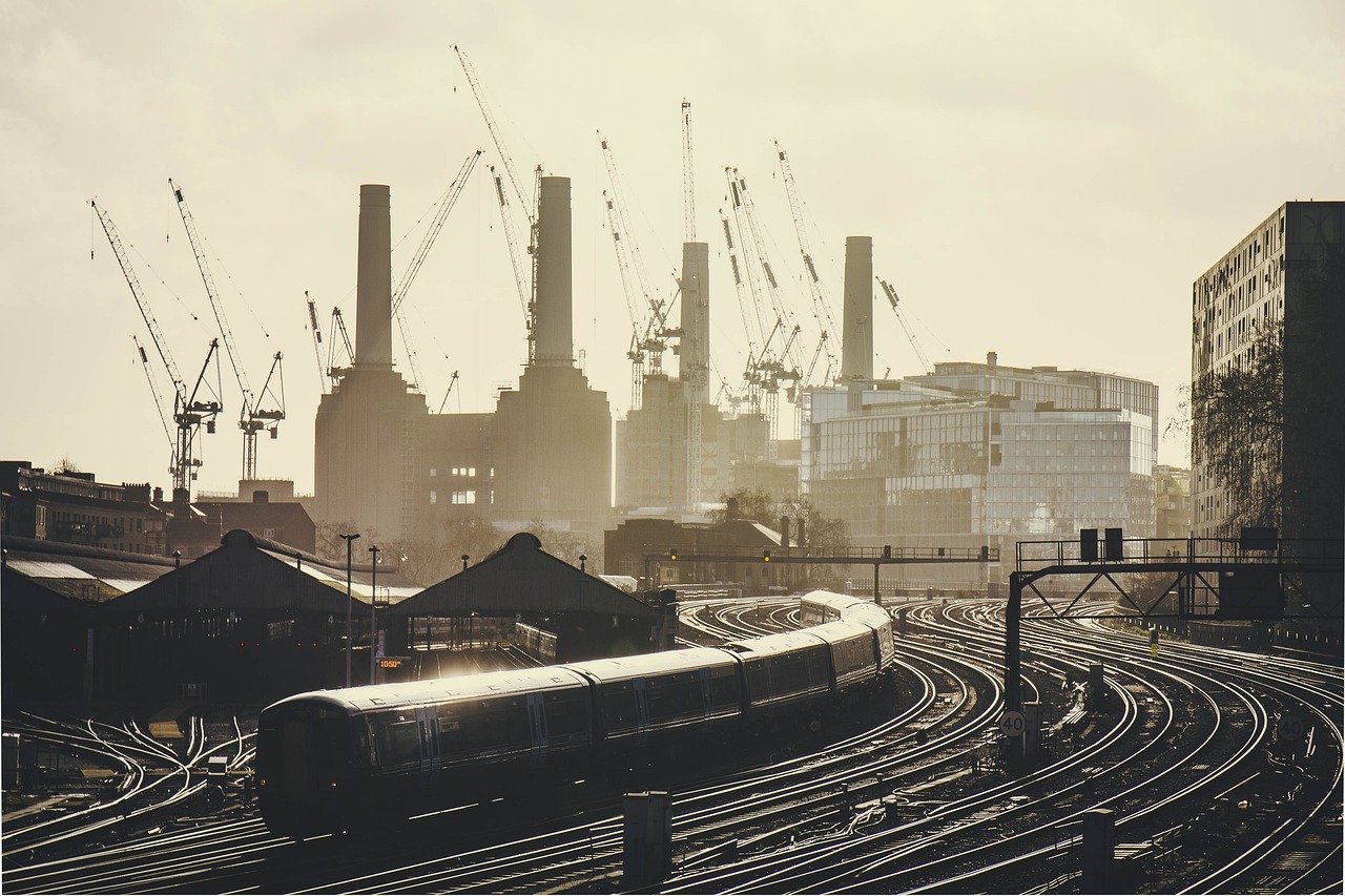 train, railway, station