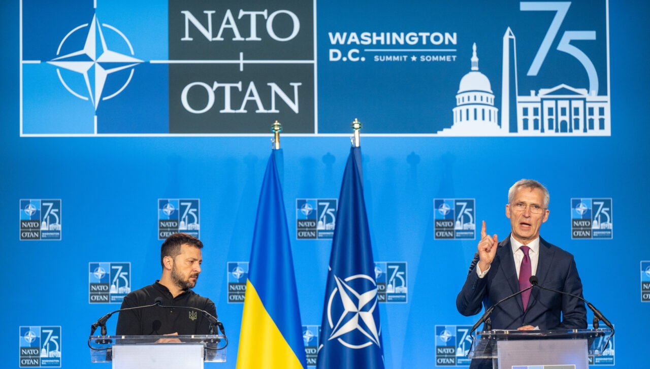 NATO Secretary General meets with the President of Ukraine