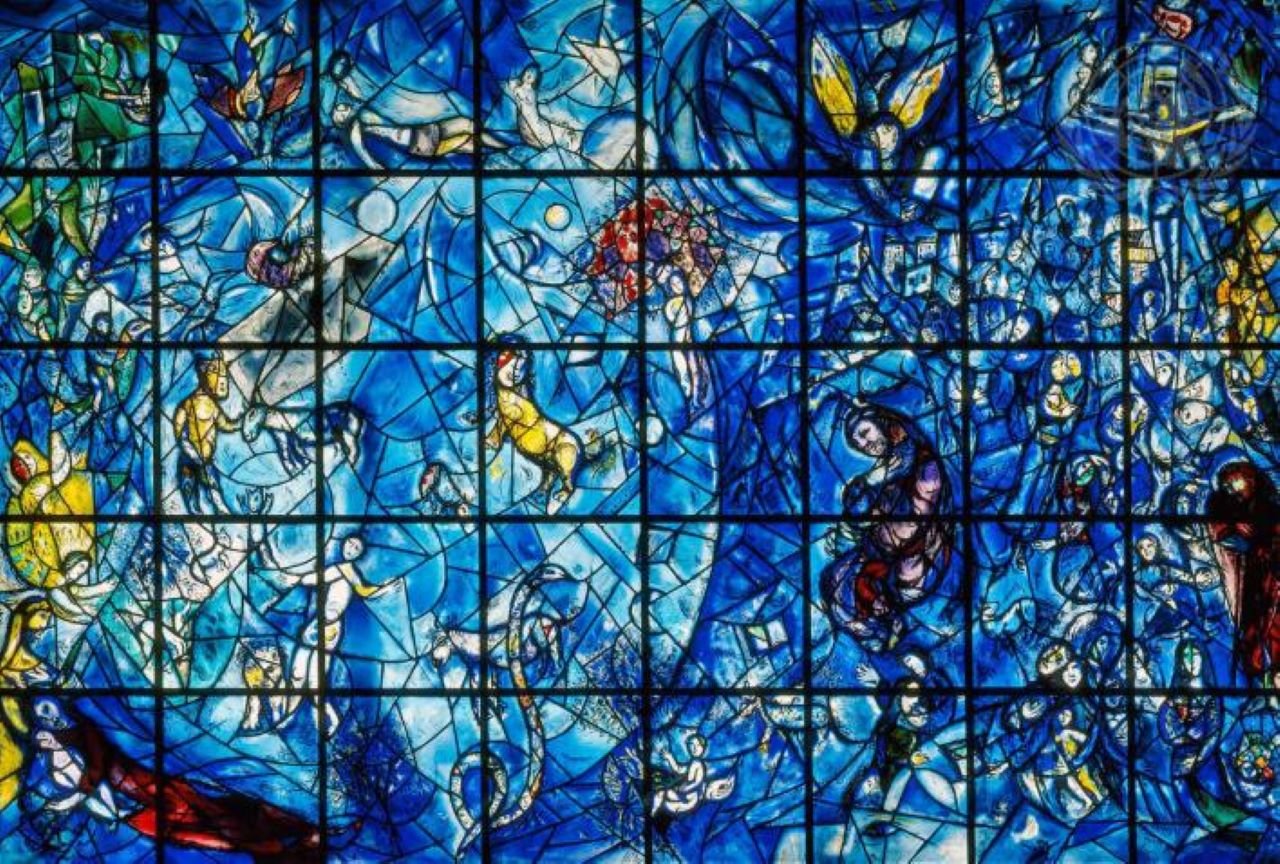 "Peace Window" - Marc Chagall UN Photo