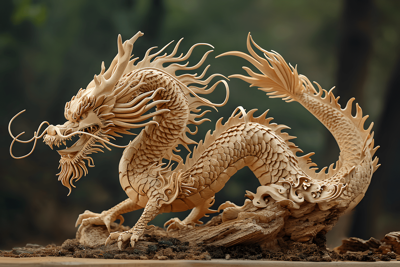 ai generated, dragon, year of the dragon