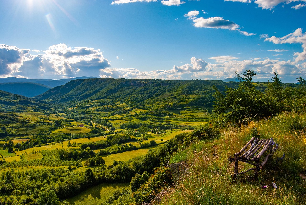 bosnia and herzegovina, landscape, view, panorama, outlook, nature, mountains, valley, sky, clouds, europe, balkan, hd wallpaper, nature wallpaper, beautiful nature, balkan, balkan, nature background, balkan, balkan, balkan