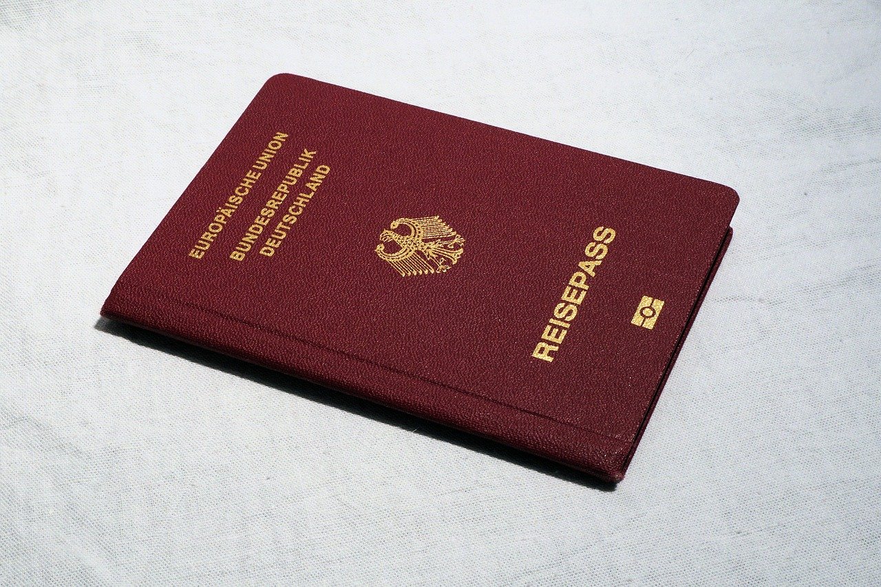 passport, travel, document