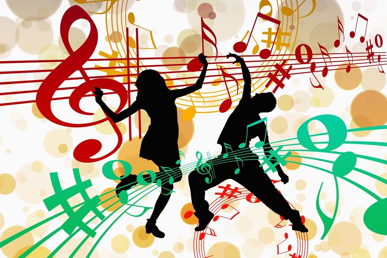 to dance, grades, party, sound, concert, musician, notenblatt, clef, volume, tonkunst, sheet music, music, staves, lines, melody, piece of music, composition, compose, multicoloured, disco, discotheque, to celebrate, good mood, party, concert, concert, music, music, music, music, music, disco, disco, disco